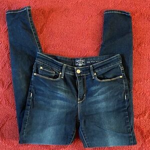 Signature by Levi Strauss Dark Blue Skinny Jeans